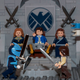 Illustration for article titled Bran the Builder would be envious of these GoT Lego displays